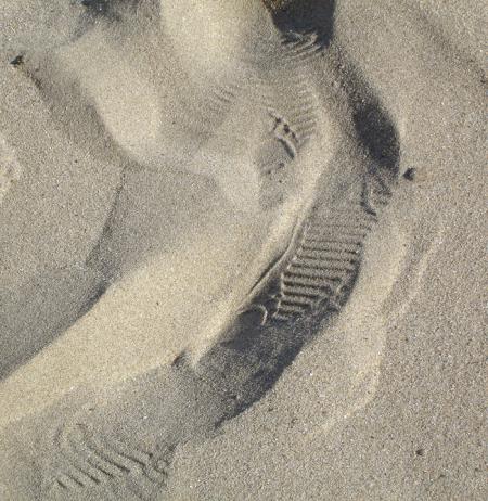 On a march� sur le sable