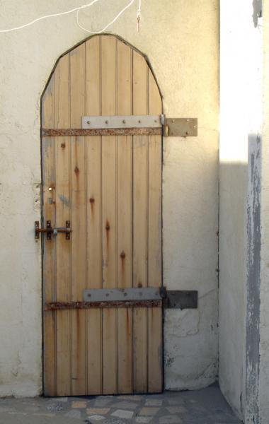 Petite porte, de l'all�e vers la plage