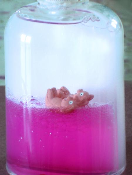 Deux petits cochons tr�s propres !!