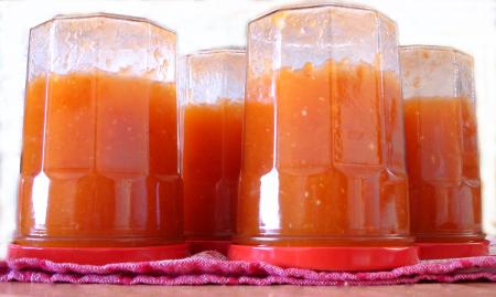 Ce matin j'ai fait de la confiture d'abricots... absolument renversante !