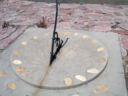 Cadran solaire tout simple 